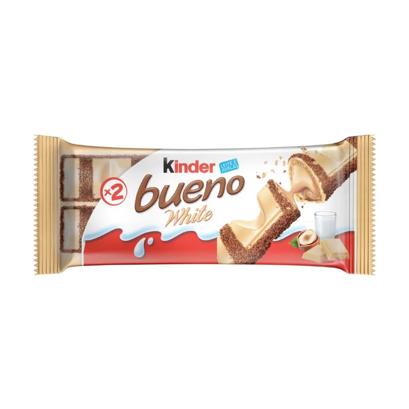 Chocolate Kinder Bueno White Pacote 39g