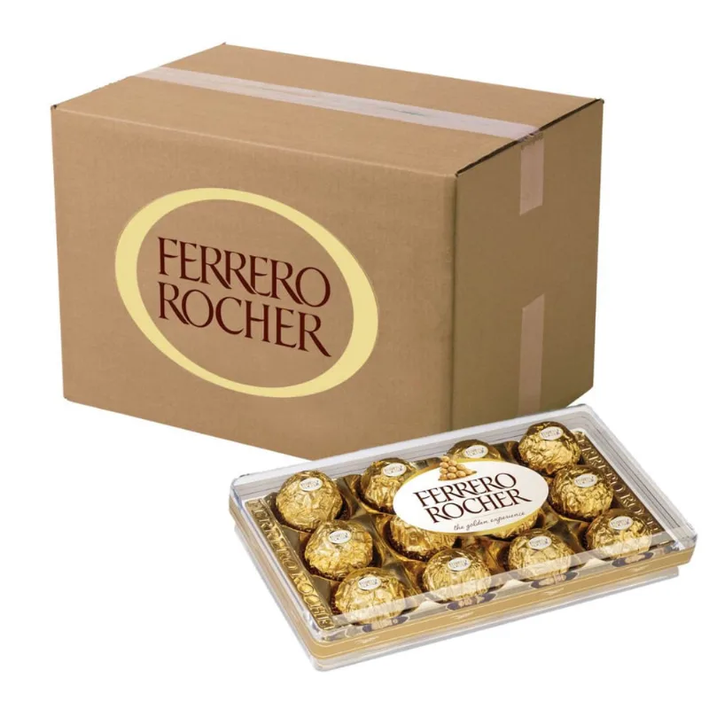 Chocolate Bombom Ferrero Rocher 9 Caixas de 12 Unidades