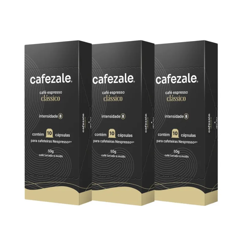 30 Cápsulas Compatíveis Nespresso Café Clássico - Não Informado