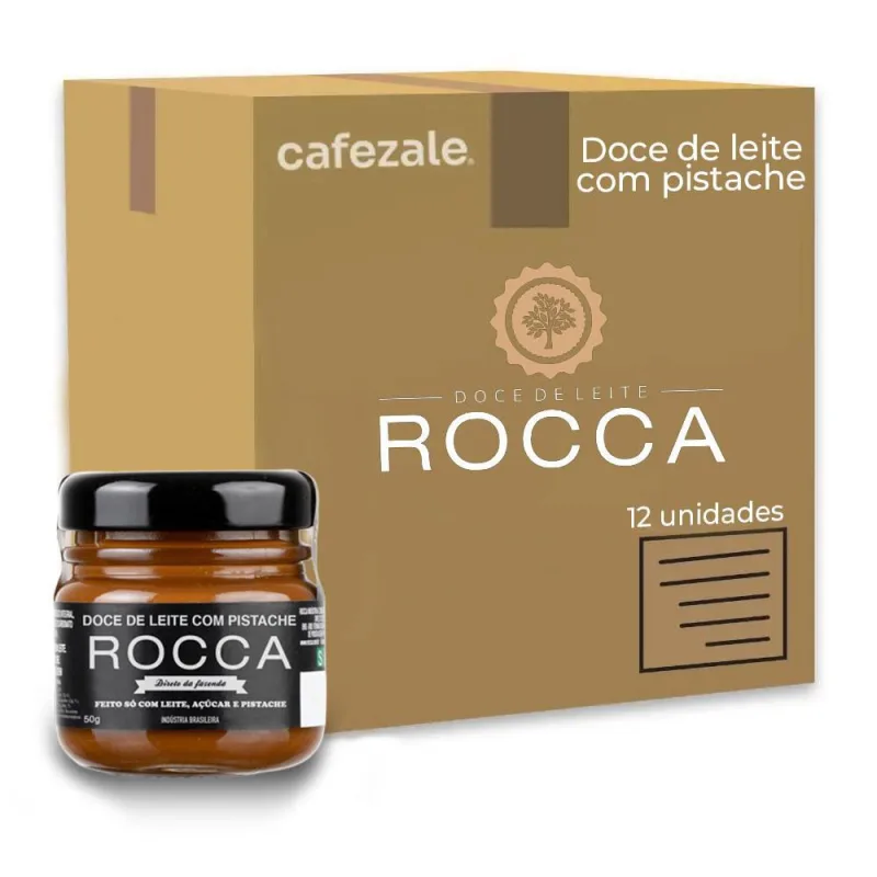 Doce De Leite Rocca Com Pistachekit 12 Caixas - Não Informado - Mercearia