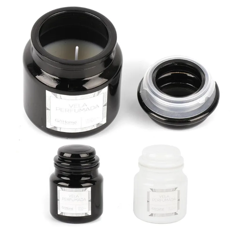 Vela Perfumada Parafina Sup Vidro 6X8,5Cm Cascavel