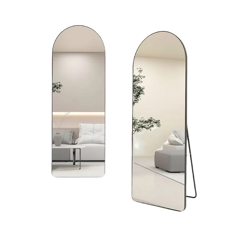 Espelho Oval Emoldurado Ara Por No Chão De Vidro|plastico 146x36cm Des022-1 - Gift Home