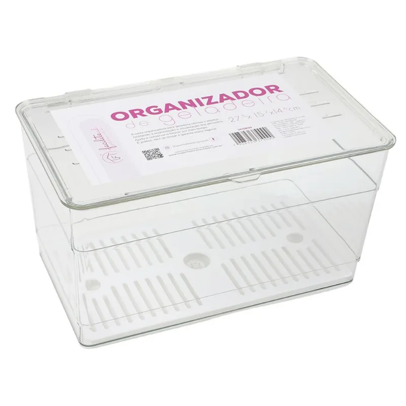 Caixa Organizadora Plástico 3,5L Cascavel