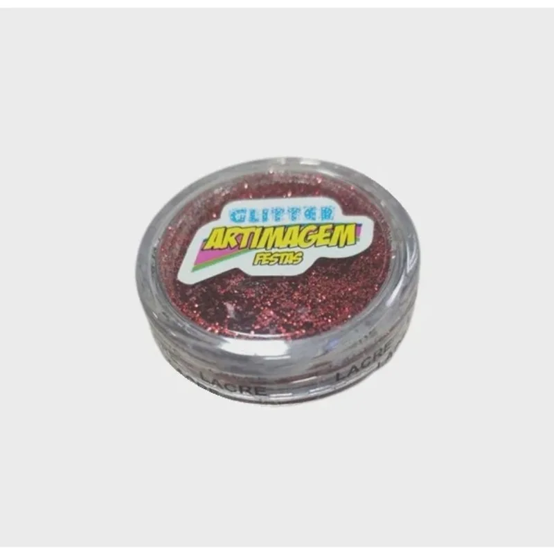 Glitter p/ Decor Vermelho 8g Artimagem