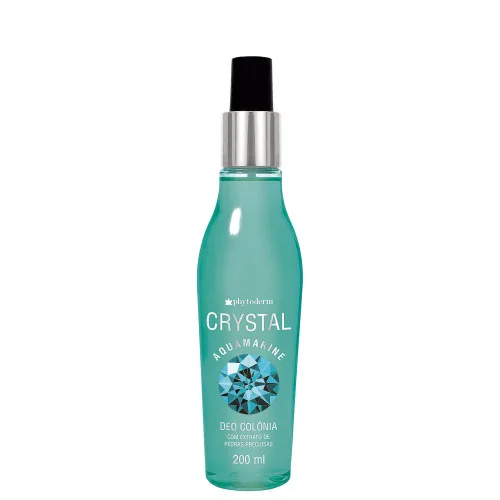 PHYTODERM DEO COLONIA CRYSTAL 200ML AQUAMARINE - CRYSTAL