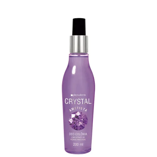 PHYTODERM DEO COLONIA CRYSTAL 200ML AMETISTA - CRYSTAL