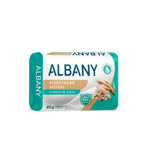 SABONETE ALBANY BRANCO/ANTIBAC 12X85G - ALBANY