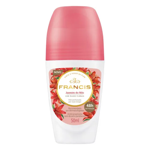 ANTITRANSPIRANTE ROLL ON JASMIM DO NILO FRANCIS 50ML - FRANCIS