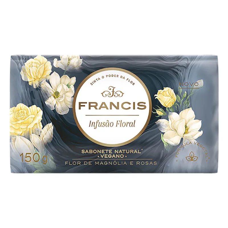 Sabonete Francis Infusão Flor de Magnólia e Rosas 150g