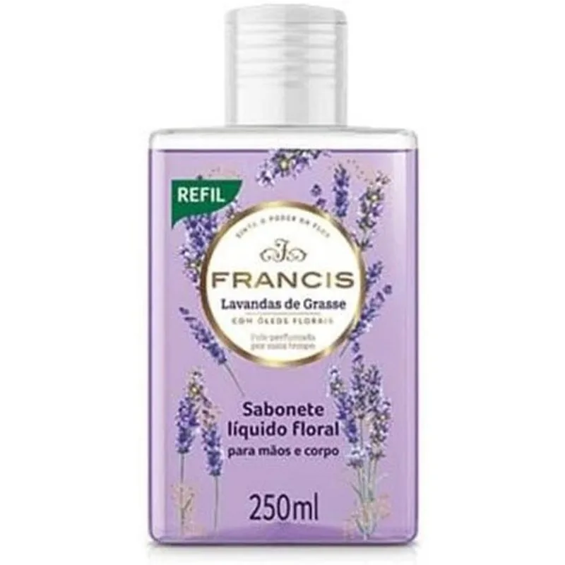 Sabonete Líquido Francis Corporal Pump Lilás 250ml