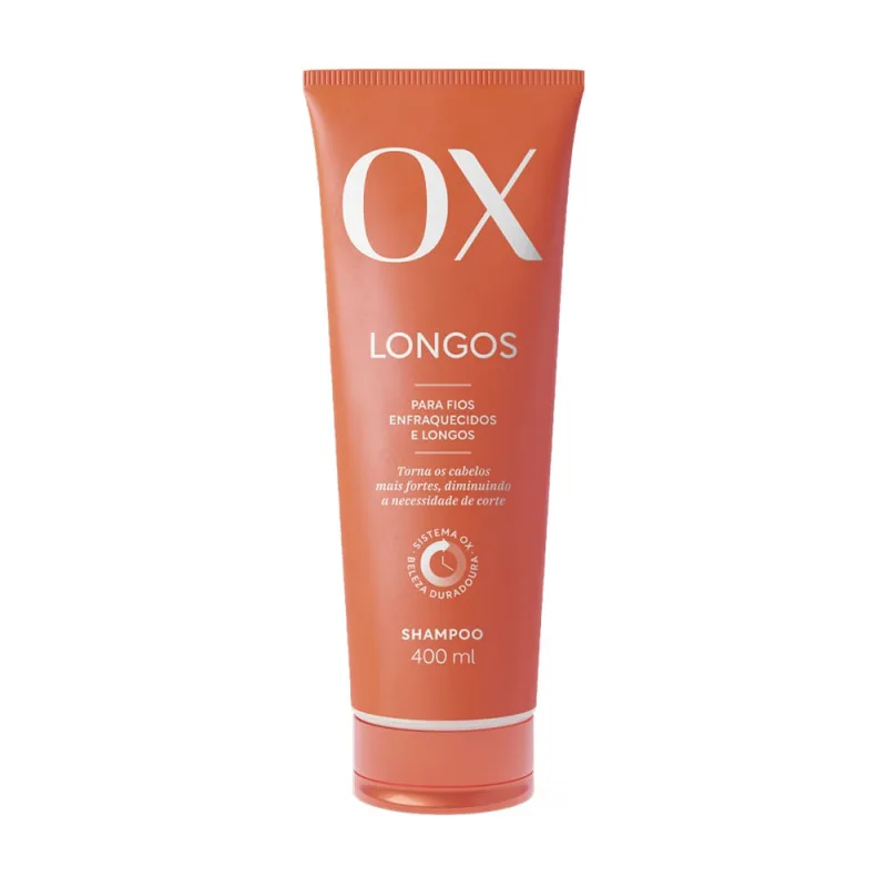 Shampoo OX Longos 400ml - Ox - Dermo E Beleza