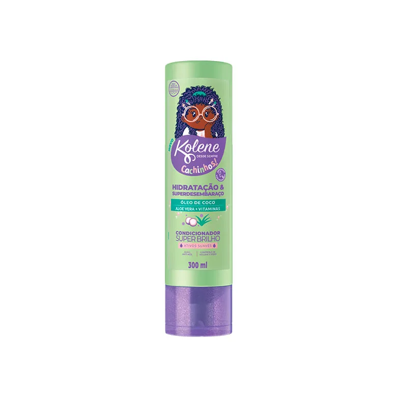 Condicionador Cabelos Kolene Cachinhos 300ml - Kolene - Higiene E Beleza