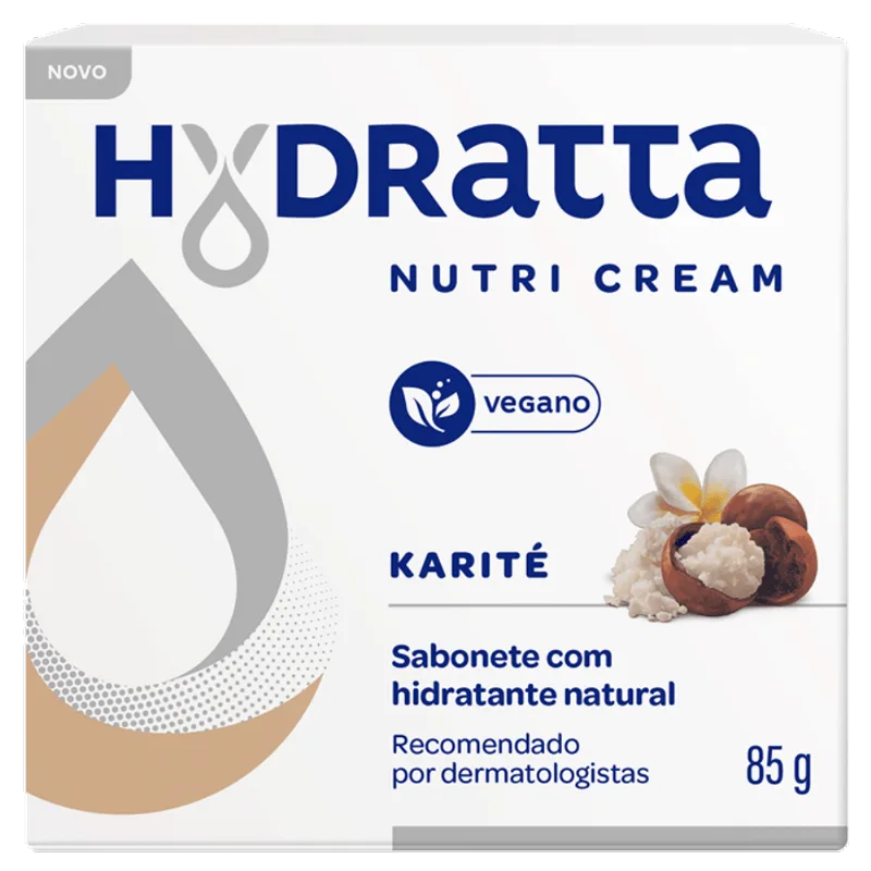 Sabonete em Barra Hydratta Nutri Cream Karité 85g