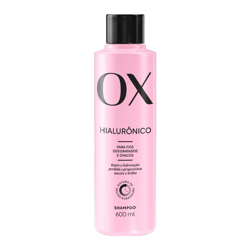Shampoo OX Hialurônico 600ml