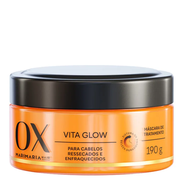 Máscara Capilar OX Cosméticos Mari Maria Hair Vita Glow 190g - OX