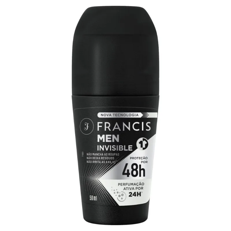 Desodorante Roll On Francis Invisible 50ml