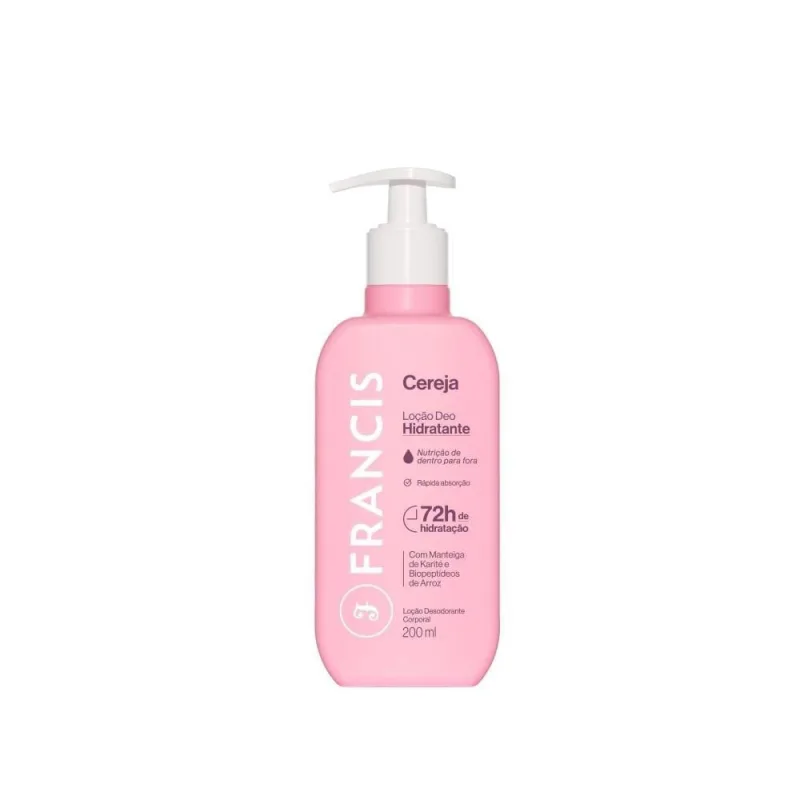 LOCAO DEO HIDRAT.FRANCIS ROSA 200ML - Não Informado