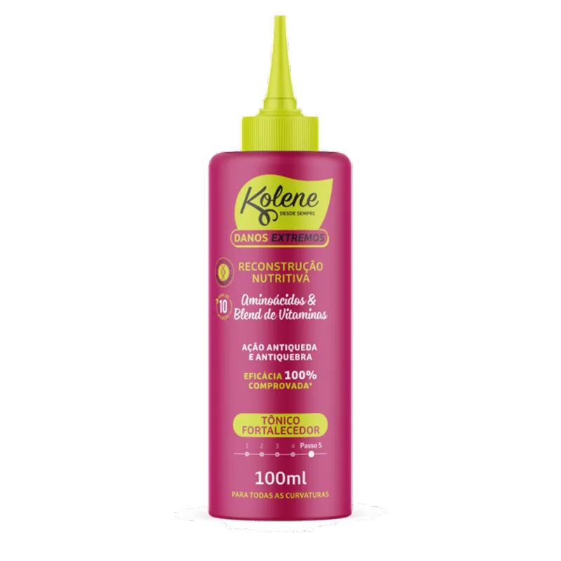 Tonico Capilar Fortalecedor Kolene Danos Extremos 100ml