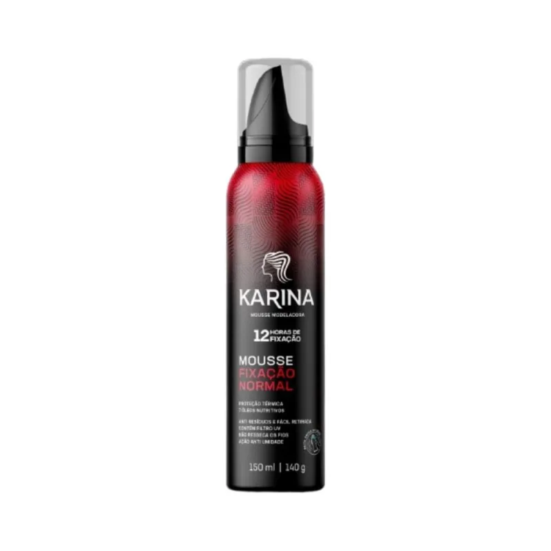 Mousse Modeladora Karina Fixação Normal 12h 150ml - Karina
