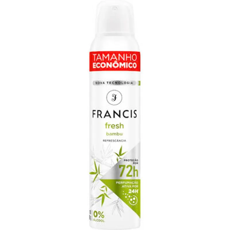 Desodorante Aerossol Francis Bambu 200ml