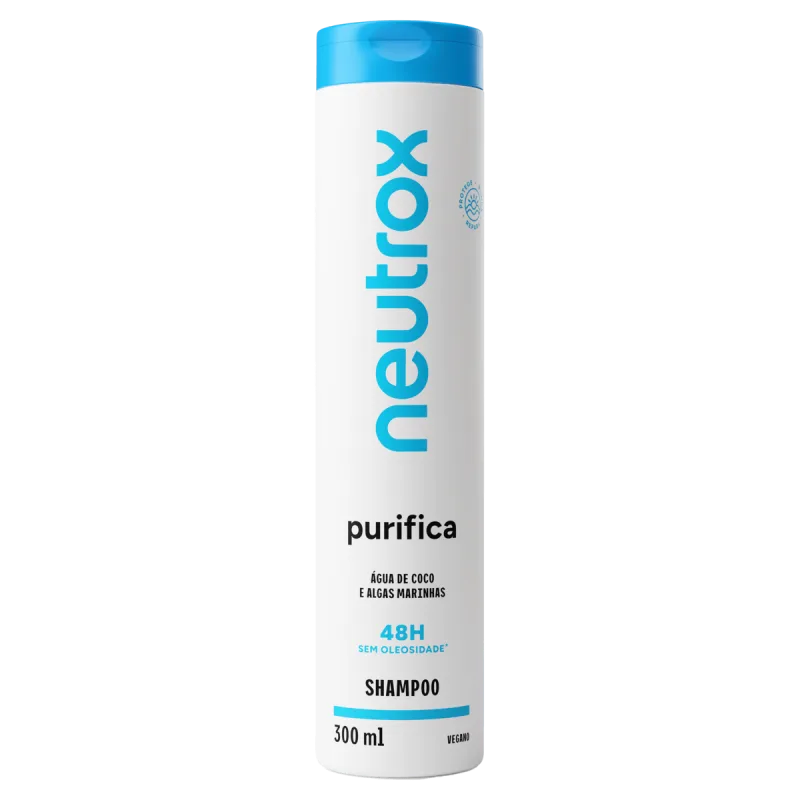 Shampoo Neutrox Purifica Frasco 300ml - Neutrox - Higiene E Beleza