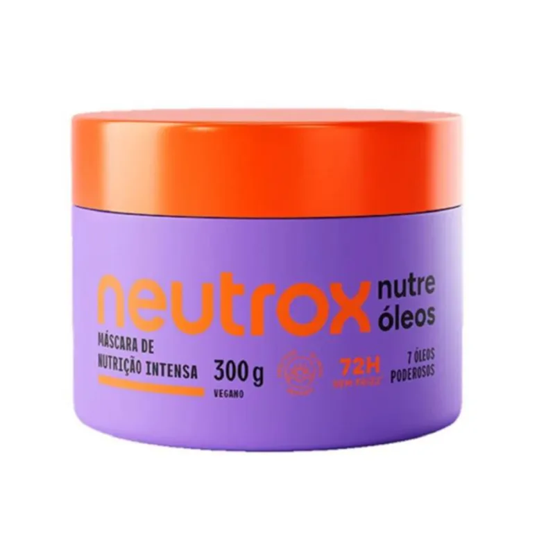 Creme Para Tratamento Neutrox 300g Nutre Óleos - Neutrox - Máscara Para Cabelo