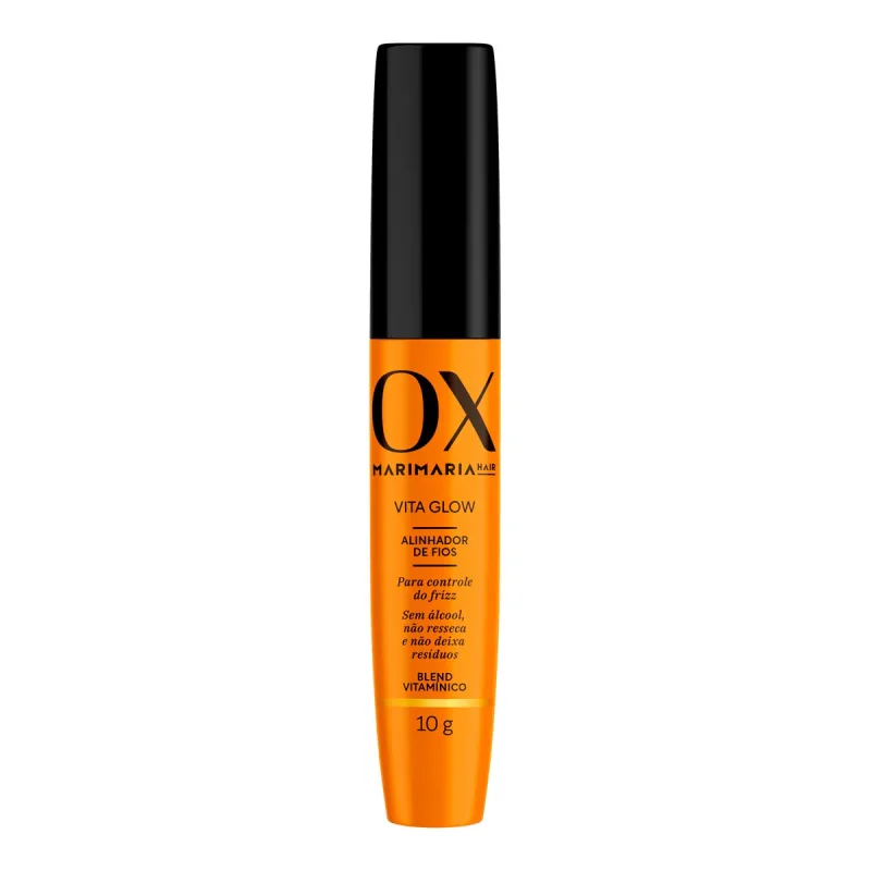 Alinhador Capilar OX Cosméticos Vita Glow Mari Maria Hair 10g - OX - Creme Para Cabelo