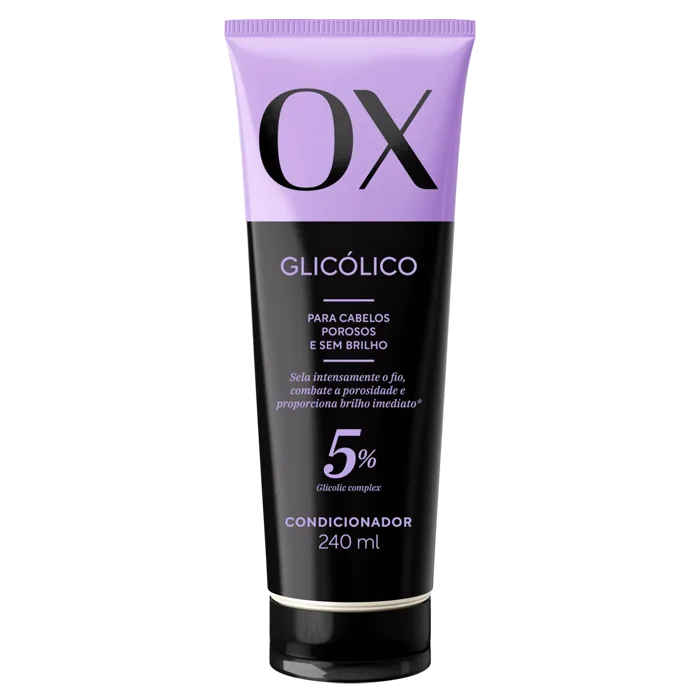 Condicionador OX Cosméticos Glicólico 240ml - OX - Condicionador