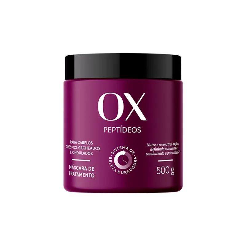 Mascara Tratamento Ox Peptídeos 500g