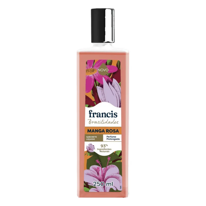 SAB LIQ FRANCIS BRASILIDADES 250ML-FR MANGA ROSA