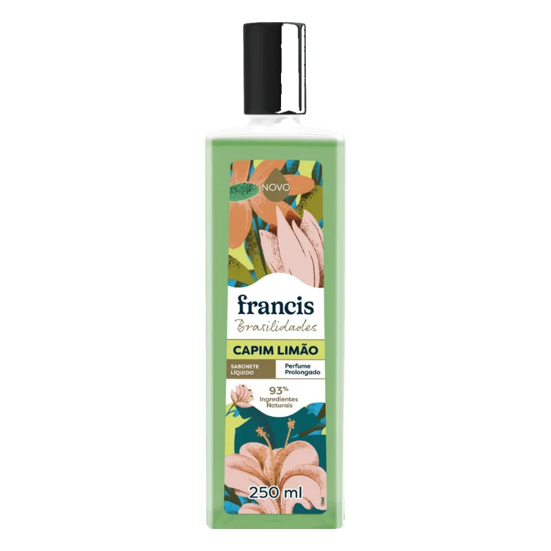 SAB LIQ FRANCIS BRASILIDADES 250ML-FR CAPIM LIMAO