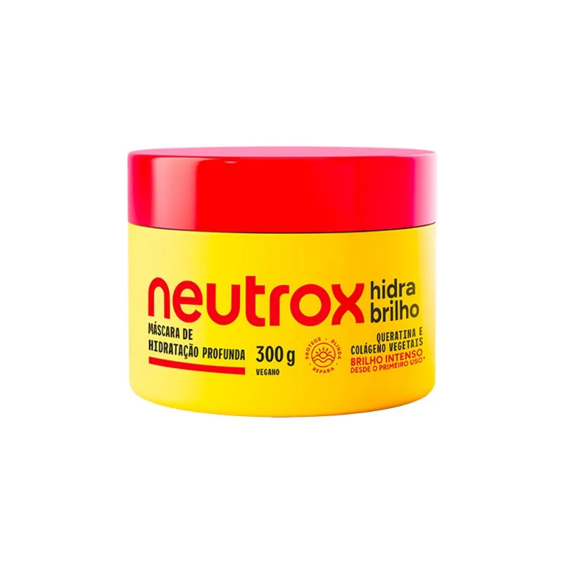 Mascara Tratamento Neutrox Hidra Brilho 300g