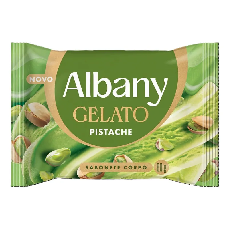 Sabonete Albany Gelato Pistache 80g