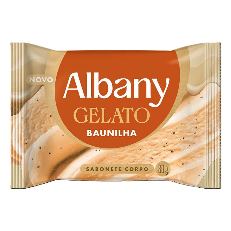 Sabonete Albany Gelato Baunilha 80g