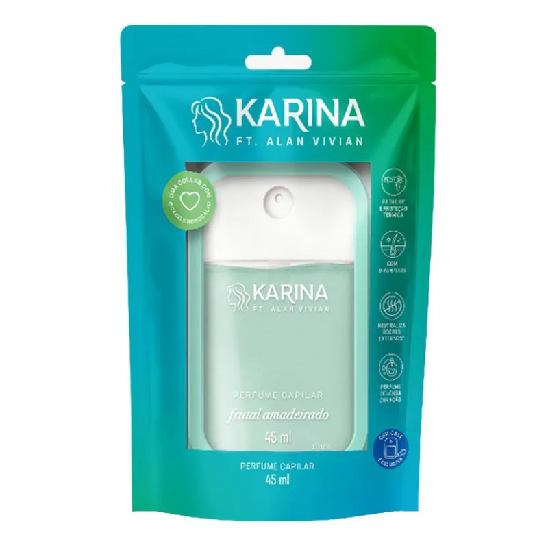 Perfume Capilar Karina Frutas Amadeirada 45ml