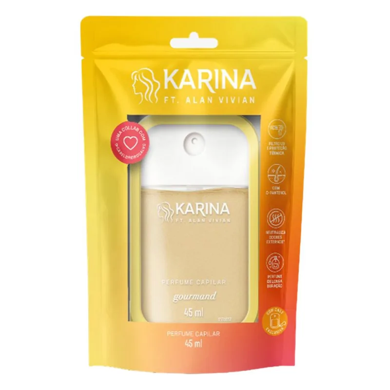 Perfume Capilar Karina Gourmand 45ml