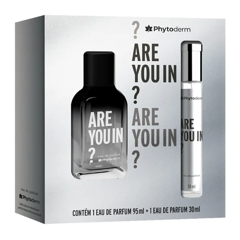 Kit Perfume Phytoderm Are You In 95ml + 30ml