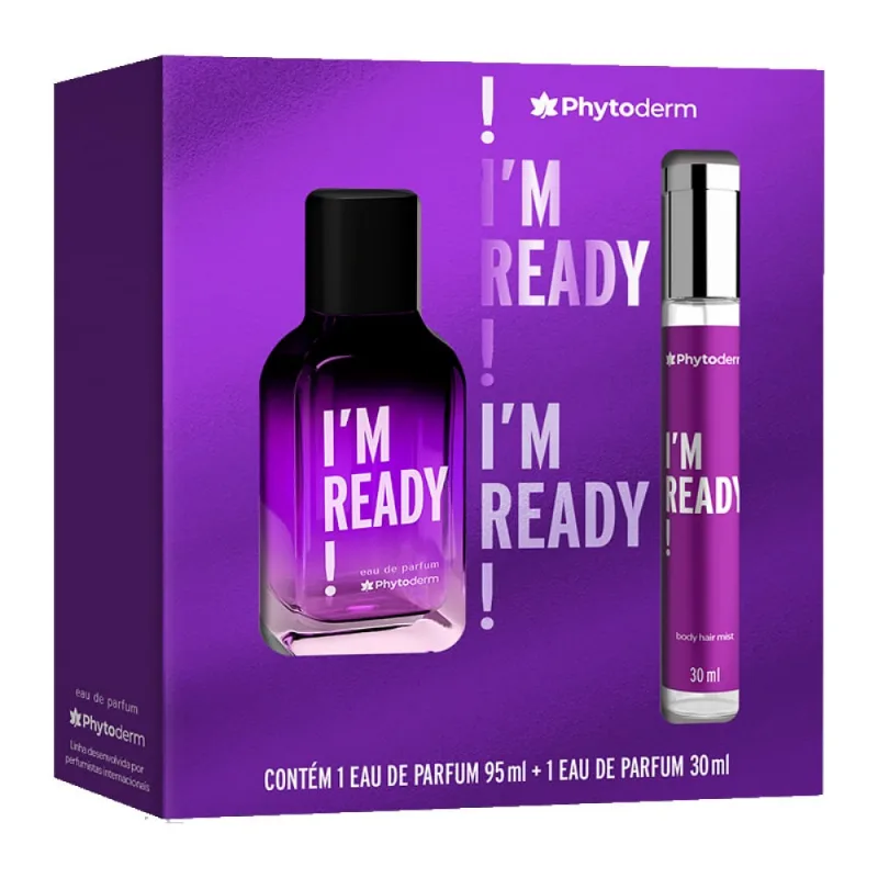 Kit Perfume Phytoderm Im Ready 95ml + 30ml