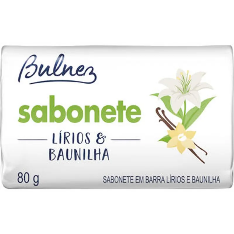 Sabonete Bulnez Lírios e Baunilha 80g