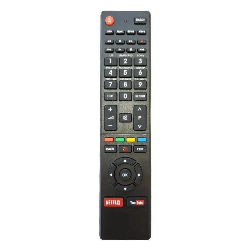 Controle Remoto Mxt 01369 Tv Universal Smart Netflix - OUTRAS - Tv E Vídeo