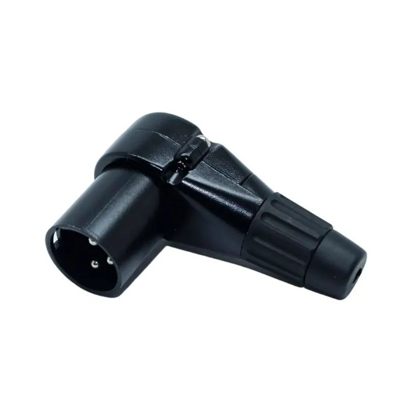 Conector MXT em Metal XLR (Canon) Macho 90 Graus - AC2647