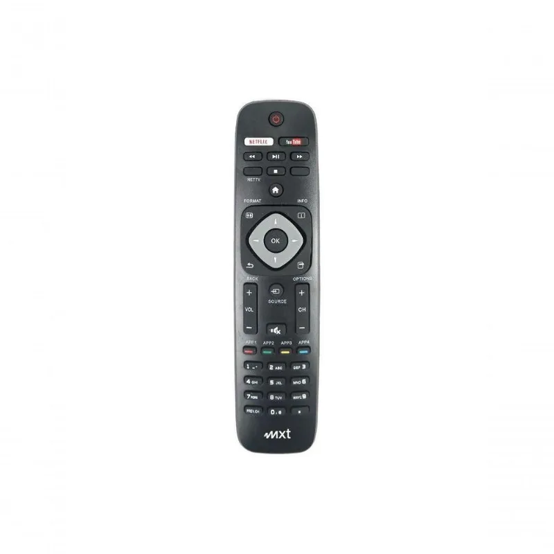 Controle Remoto Grupo MXT MXT 01390 para Smart TV Philips LED 4K com Sinal Infravermelho