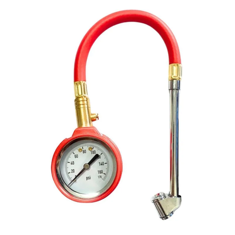 Calibrador E Medidor De Pressão Pneu 160 Psi Com Manômetro - Não Disponível