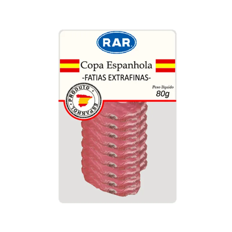 Copa Espanhol Rar Fatiada 80g