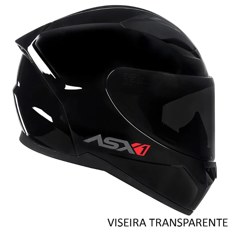 Capacete Asx City Preto Grafite 64 (MP)