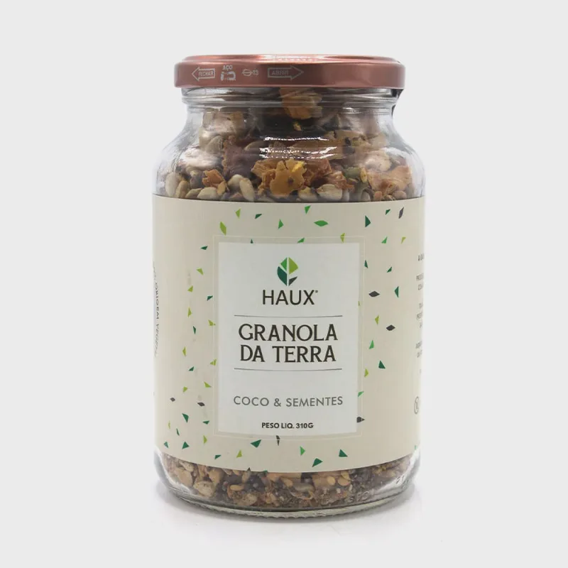 Granola da Terra Coco e Sementes Haux 310g