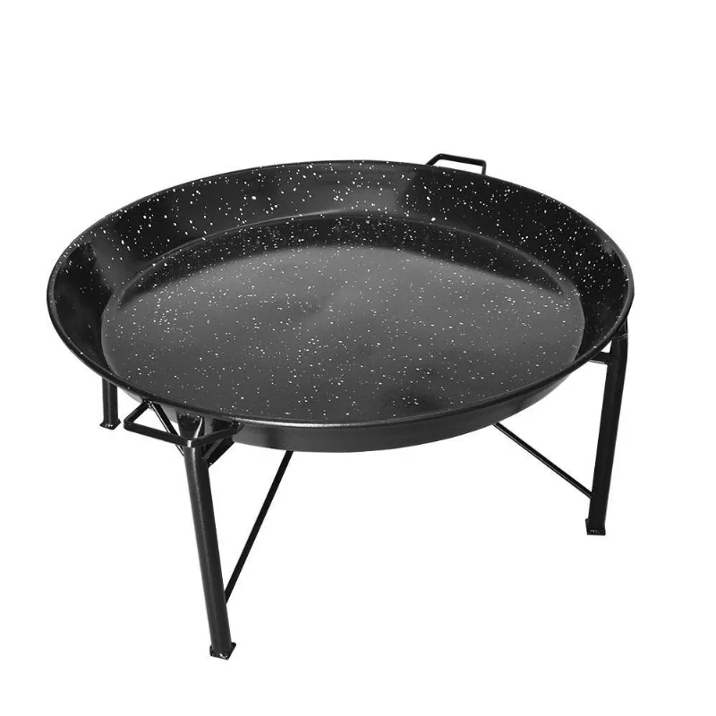 Lareira Portátil Esmaltada Resistente E Durável Roa 60cm