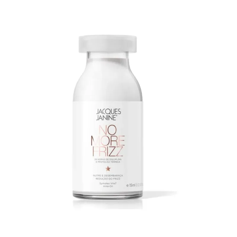 Ampola Capilar Jacques Janine No More Frizz 15ml Ampola Jacques Janine No More Frizz 15ml