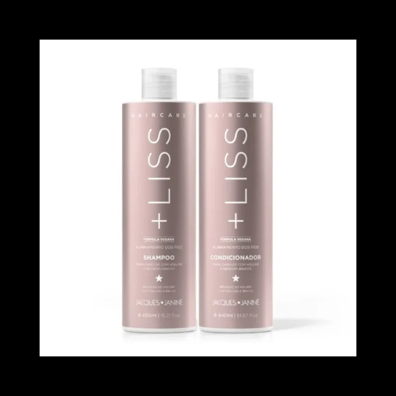 Kit Jacques Janine Hair Care Liss Shampoo 450ml + Condicionador 440ml