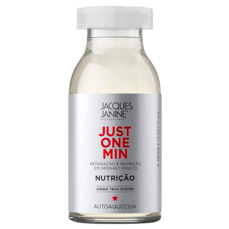Ampola Capilar Jacques Janine Just One Min Nutrição 15ml